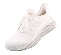 Baskets Skechers Femme Blanc - SKECHERS - 117417-OFWT - Sportif et confortable - Lacets - Plat - Textile 38