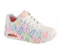 Baskets Skechers Femme Blanc - SKECHERS - 155507-WPTQ - A élastique - Plat - Textile 37