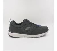 Baskets SKECHERS FLEX ADVANTAGE 3.0 - NO NAME - Adulte - Plat - Lacets - Textile - Gris 42