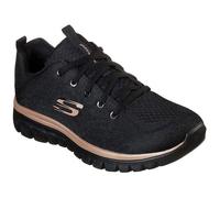 Baskets Skechers Get Connected, Noir, Femme 41