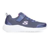 Skechers Bounder - Girly Groove Chaussures Moyen Width en Bleu Marine, Pointure 28