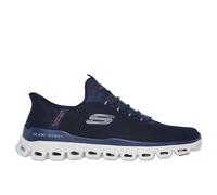 Skechers Chaussures pour homme Glide-Step Noxus Slip-on Mesh/PU Bleu marine Taille 45