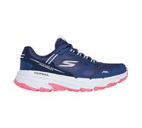 Skechers Femme GO Run Trail Altitude 2.0 Ravine, Navy Leather Pink Trim, 36 EU
