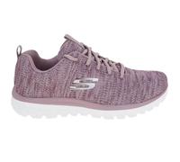 Baskets Skechers Graceful -Twisted Fortune 12614-MVE - Femme - Rose - Lacets - Plat - Textile 41
