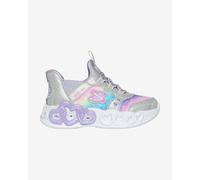 Baskets Skechers Hands Free Slip-ins Infinite Heart Lights gris violet fille - 23