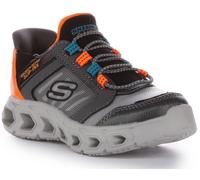 Baskets Légères Skechers Hypno Flash 2.0 Pour Garçons En Charbon UK 1 - 14