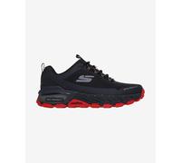 Skechers Baskets Max Protect pour Homme, Noir/Rouge, 40 EU