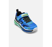 SKECHERS Baskets 'MEGA SCENE' bleu / pomme / noir, Taille 22