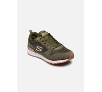 Skechers Baskets OG 85 Femme Vert olive suède & mesh nylon - détails or rose - 38 EU