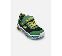 Baskets Skechers Play Scene - Barn - Squad Buddies pour Enfant 22 Vert