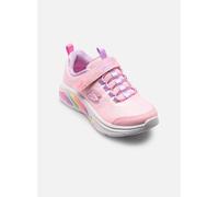 Baskets Skechers Rainbow Cruisers - Glitzy Glo pour Enfant 31 Rose