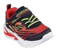 SKECHERS Baskets 'FLEX-GLOW 4K' citron vert / rouge / noir, Taille 24