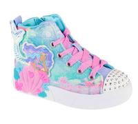 baskets - SKECHERS - Seashell Magic (Mermaid Sea) - Bleu - Lacets - Technologie Lights 32