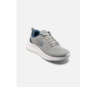 Skechers Lite Pro 2.0 Berrix Baskets pour Homme, Gris/Bleu, 45 EU