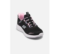 Skechers Baskets fille Bounder Simple Cute Slip-Ins Bordure synthétique noire Taille 29