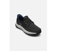 Skechers Baskets Meroe-Alden pour Homme, Noir, 46 EU