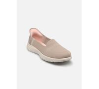 Baskets Skechers SLIP-INS On-The-Go Flex - Camellia pour Femme 39 Beige