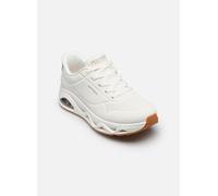 Skechers Baskets Uno Glide-Step Glide On Air Slip-Ins Blanc/Marron Femme 41