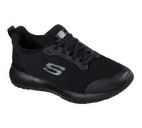Skechers Baskets Squad SR Femmes Noir Flat Knit Taille 42 EU