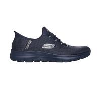 Skechers Femme Espadrilles Summits Classy Night en mesh bleu marine foncé garniture argentée 38 EU