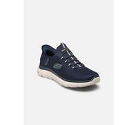 Skechers Chaussures Summits Slip-Ins bleu marine et orange Taille 40