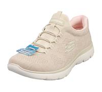 Baskets - Skechers - SUMMITS VEGAN - Femme - Taupe - Textile - Lacets 40