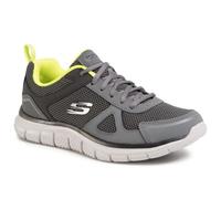 Skechers Chaussures de running homme Track BUCOLO - Charcoal/Lime - 42.5 EU