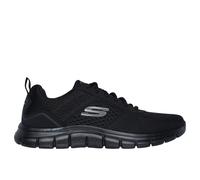 Skechers Baskets Track LeshurSneaker pour Homme, Maille synthétique Noire, 47.5 EU