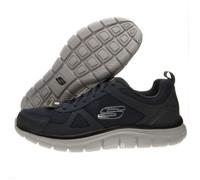 Skechers Homme Track-scloric Sneakers Basses, Bleu (Navy 52631-Nvy), 45 EU