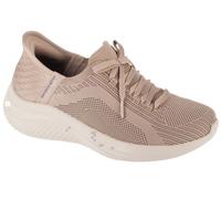 Skechers Baskets Femme Ultra Flex 3.0 Brilliant Path – maille naturelle, bordure pervenche Taille 36