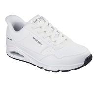 Skechers Chaussures Uno-Banksia Luxe à enfiler mains libres Homme Blanc 44 EU
