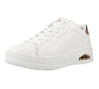 Baskets - SKECHERS UNO COURT - Blanc - Dessus/Semelle Synthétique - Lacets - Adulte 37