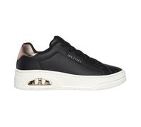 Skechers Femme Uno Court Courted Style ONU Cour, Black Leather Rose Gold Duraleather, 39 EU