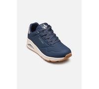Skechers Femme Uno Golden Air Basket, Navy Durabuck/Silver Trim, 41 EU