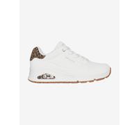 Baskets Skechers UNO - JUNGLE NITE blanc femme - 37.5
