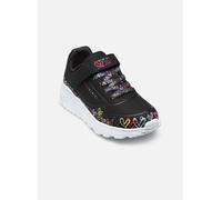 Baskets Skechers Uno Lite - Heart Craze Goldcrown pour Enfant 30 Noir