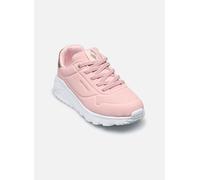 Skechers Uno Lite Metallic Mode Trainers Rose EU 31 Enfants
