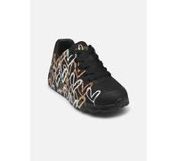Baskets basses enfant filles Skechers UNO LITE Noir 28