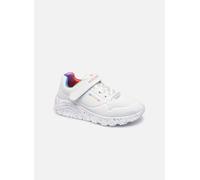 Baskets Skechers Uno Lite - Rainbow Specks pour Enfant 27 Blanc