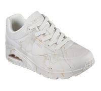 Baskets Skechers Uno - Marbel Marvel, Blanc, Femme 35