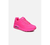 Skechers Femme Uno Night Shades Basket, Rose, 38 EU