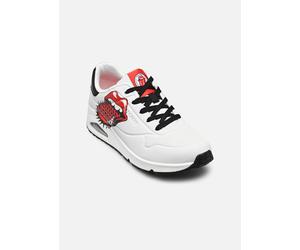 Baskets Skechers UNO - ROLLING STONES SINGLE pour Femme 36 Blanc