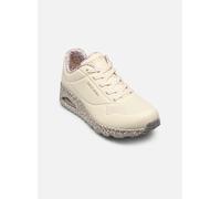 Baskets Skechers Uno - Safari Time pour Femme 38 Blanc