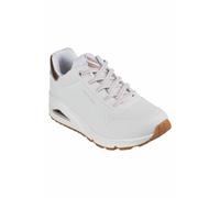 Chaussures Skechers Uno Shimmer Away blanc doré femme - 37
