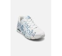 Baskets Skechers Uno-Spread The Love Goldcrown pour Femme 38 Blanc