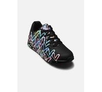 Baskets Skechers Uno-Spread The Love Goldcrown pour Femme 38 Noir