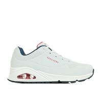 Baskets - SKECHERS - Uno Stand On Air - Cuir - Plat - Blanc - Femme
