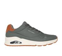 Chaussures lifestyle skechers uno suited on air olive homme