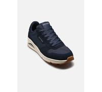 Skechers Baskets Uno Vintage Air pour Homme, Bleu Marine, 43 EU