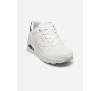 Skechers Baskets Uno Wedge Hi Steps Blanc